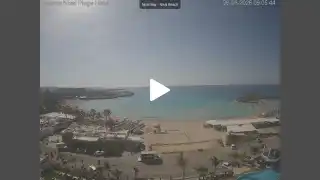 Vorschaubild 6. Juni 2026 07:00 Ayia Napa Zypern - Nissi Beach Panorama