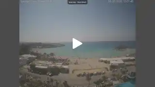 Vorschaubild 9. Juni 2026 07:00 Ayia Napa Zypern - Nissi Beach Panorama