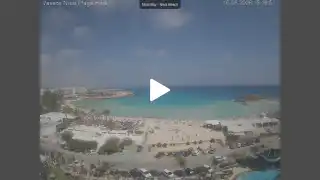 Vorschaubild 10. Juni 2026 13:00 Ayia Napa Zypern - Nissi Beach Panorama