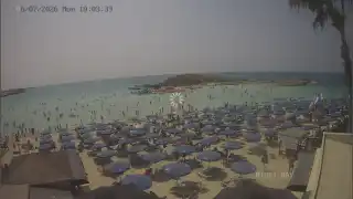 Vorschaubild 6. Juli 2026 08:00 Ayia Napa Zypern - Nissi Beach