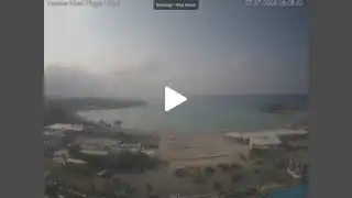 Vorschaubild 7. Juli 2026 06:00 Ayia Napa Zypern - Nissi Beach Panorama