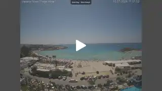 Vorschaubild 10. Juli 2026 08:00 Ayia Napa Zypern - Nissi Beach Panorama