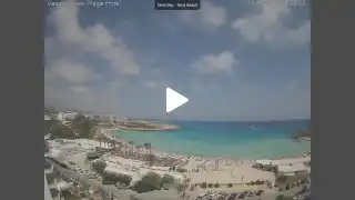 Vorschaubild 18. Juli 2026 12:00 Ayia Napa Zypern - Nissi Beach Panorama