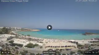 Vorschaubild 21. Juli 2026 12:00 Ayia Napa Zypern - Nissi Beach Panorama