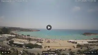 Vorschaubild 22. Juli 2026 08:00 Ayia Napa Zypern - Nissi Beach Panorama