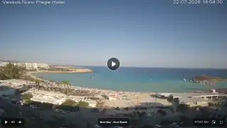 Vorschaubild 22. Juli 2026 15:00 Ayia Napa Zypern - Nissi Beach Panorama