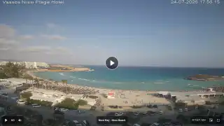 Vorschaubild 24. Juli 2026 15:00 Ayia Napa Zypern - Nissi Beach Panorama