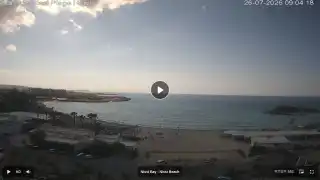 Vorschaubild 26. Juli 2026 06:00 Ayia Napa Zypern - Nissi Beach Panorama