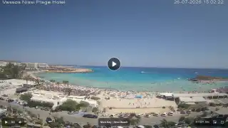 Vorschaubild 26. Juli 2026 12:00 Ayia Napa Zypern - Nissi Beach Panorama