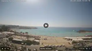 Vorschaubild 5. August 2026 07:00 Ayia Napa Zypern - Nissi Beach Panorama