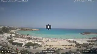Vorschaubild 6. August 2026 11:00 Ayia Napa Zypern - Nissi Beach Panorama