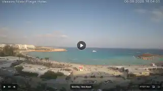 Vorschaubild 6. August 2026 15:00 Ayia Napa Zypern - Nissi Beach Panorama