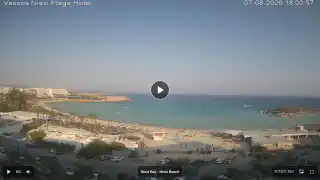 Vorschaubild 7. August 2026 15:00 Ayia Napa Zypern - Nissi Beach Panorama