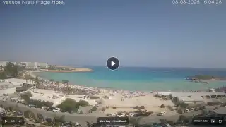 Vorschaubild 8. August 2026 13:00 Ayia Napa Zypern - Nissi Beach Panorama