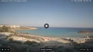 Vorschaubild 11. August 2026 15:00 Ayia Napa Zypern - Nissi Beach Panorama