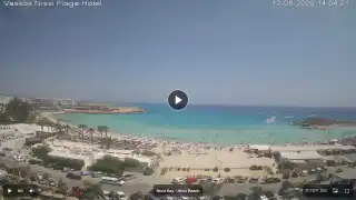 Vorschaubild 12. August 2026 11:00 Ayia Napa Zypern - Nissi Beach Panorama