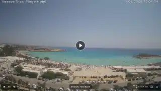 Vorschaubild 13. August 2026 10:00 Ayia Napa Zypern - Nissi Beach Panorama