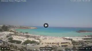 Vorschaubild 13. August 2026 11:00 Ayia Napa Zypern - Nissi Beach Panorama