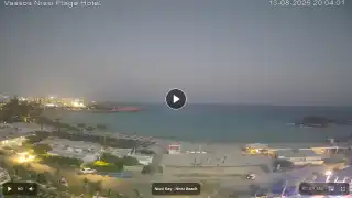 Vorschaubild 13. August 2026 17:00 Ayia Napa Zypern - Nissi Beach Panorama