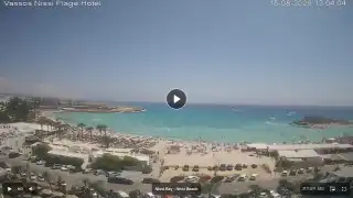 Vorschaubild 15. August 2026 10:00 Ayia Napa Zypern - Nissi Beach Panorama