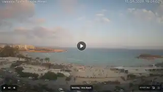Vorschaubild 15. August 2026 16:00 Ayia Napa Zypern - Nissi Beach Panorama