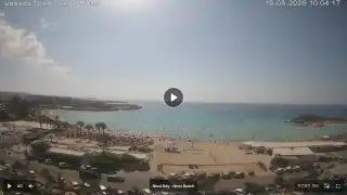 Vorschaubild 19. August 2026 07:00 Ayia Napa Zypern - Nissi Beach Panorama