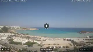 Vorschaubild 26. August 2026 13:00 Ayia Napa Zypern - Nissi Beach Panorama
