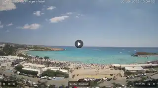 Vorschaubild 30. August 2026 10:00 Ayia Napa Zypern - Nissi Beach Panorama