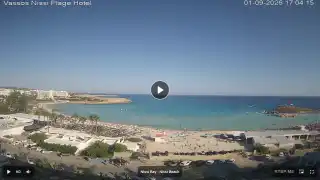 Vorschaubild 1. September 2026 14:00 Ayia Napa Zypern - Nissi Beach Panorama