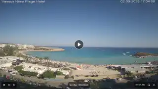 Vorschaubild 2. September 2026 14:00 Ayia Napa Zypern - Nissi Beach Panorama