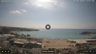 Vorschaubild 10. September 2026 07:00 Ayia Napa Zypern - Nissi Beach Panorama