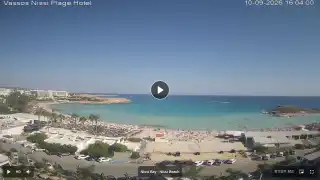 Vorschaubild 10. September 2026 13:00 Ayia Napa Zypern - Nissi Beach Panorama