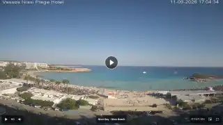 Vorschaubild 11. September 2026 14:00 Ayia Napa Zypern - Nissi Beach Panorama